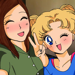 Anime Art With Me (Selfie)